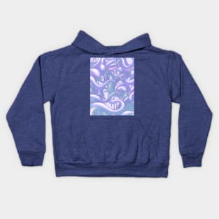 Ooeygooey - blue Kids Hoodie